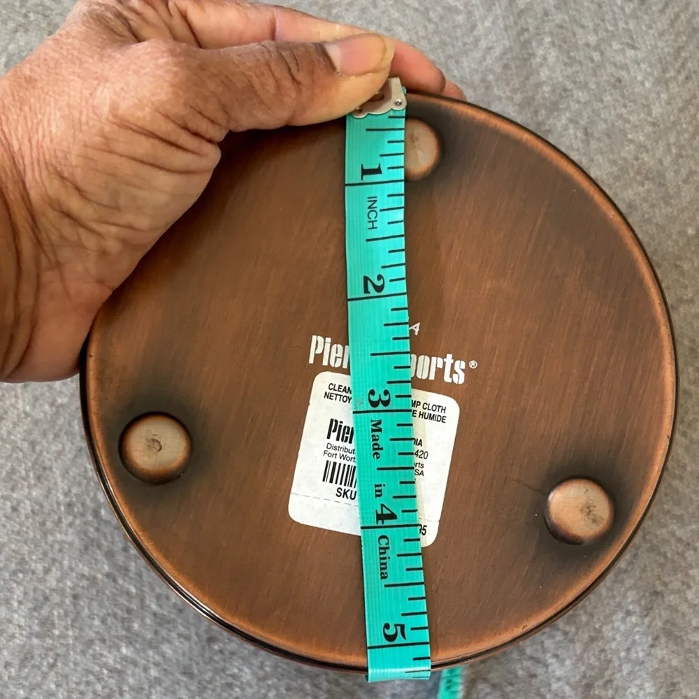 Pier 1 imports Copper-Toned Metal Canister with Lid